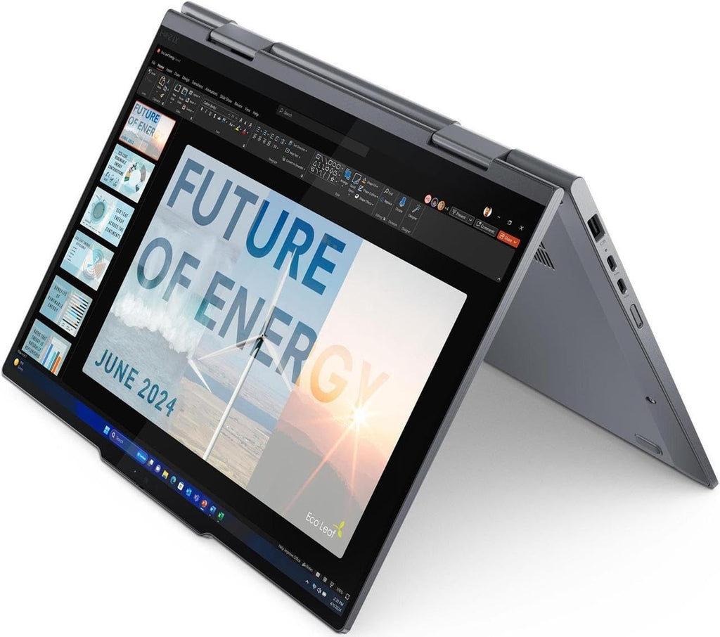 Lenovo ThinkPad Gen 9 X1 2-in-1 Laptop with Intel Core Ultra 5 125U Processor, 14' Anti-Glare 400 Nits Touchscreen, 16GB RAM, 512GB SSD, Slim Pen Included, RGB+IR Cam, FP Reader, and Win11 Pro