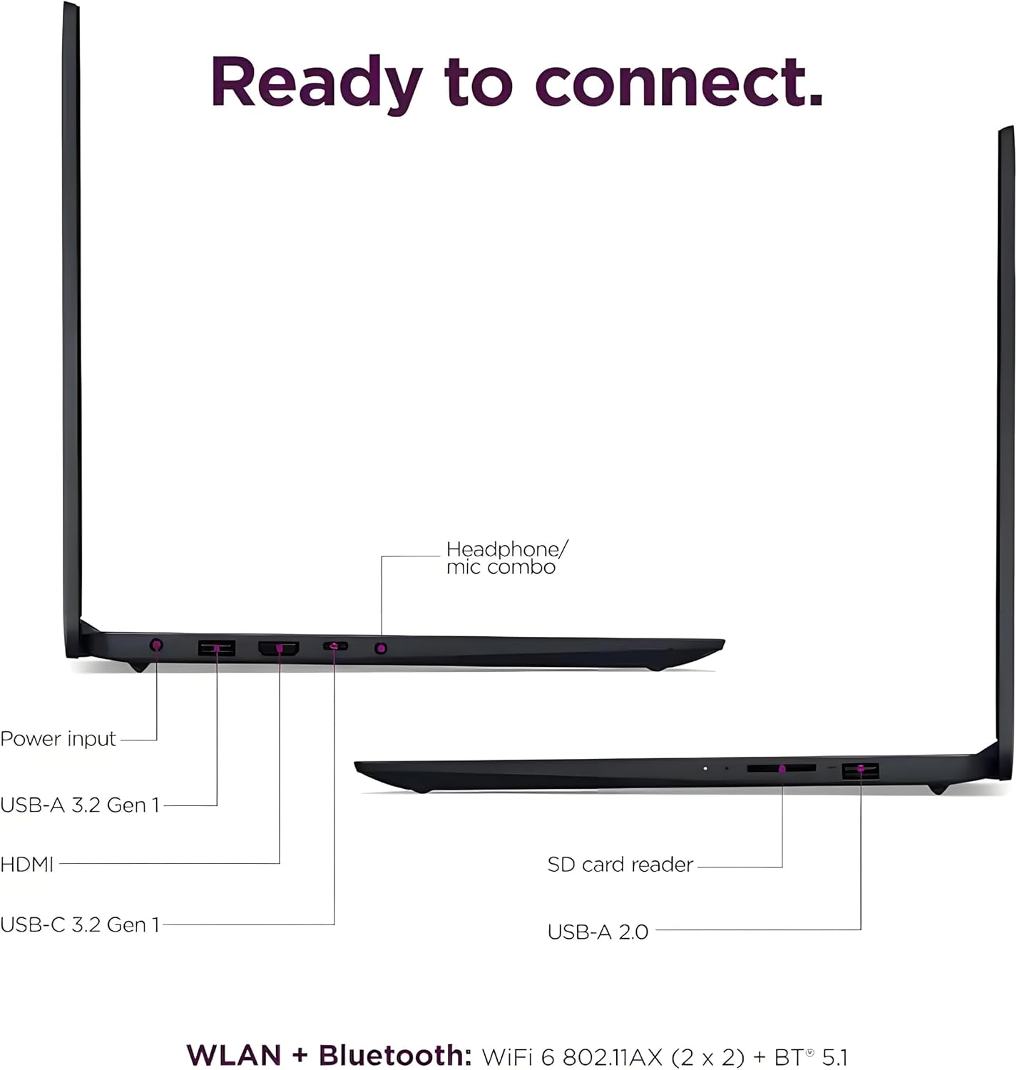 Lenovo New 15.6' Touchscreen Business and Student Laptop, Intel 13th 10-Core i5(Outperforms i7-1255U), 8GB RAM, 756GB(256GB PCIE + 500GB External), 14.5-Hour Battery Life, Wi-Fi 6, Windows 11 | WOWPC
