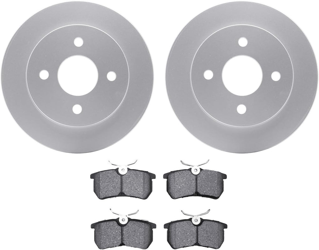 Rear Disc Brake Kit 1 X for Ford Focus,Fiesta 2001 2002 2003 2004 2005 2006 2007 2008 2009 2010 2011 2012 2013 2014 2015 2016 2017 2018 2019
