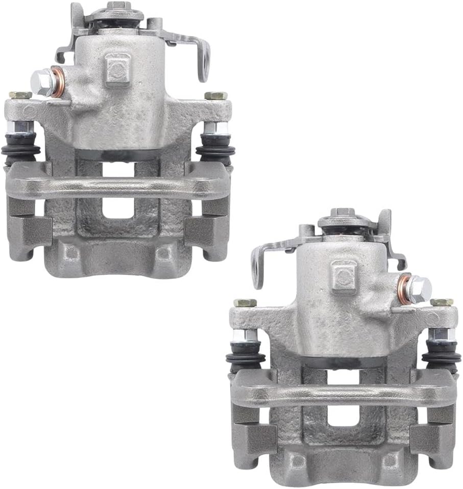 Front Brake Caliper Set - 2PC Disc Brake Caliper Automotive Replacement Brake Calipers ZGYWAutoParts for Ford Fiesta 2011-2016