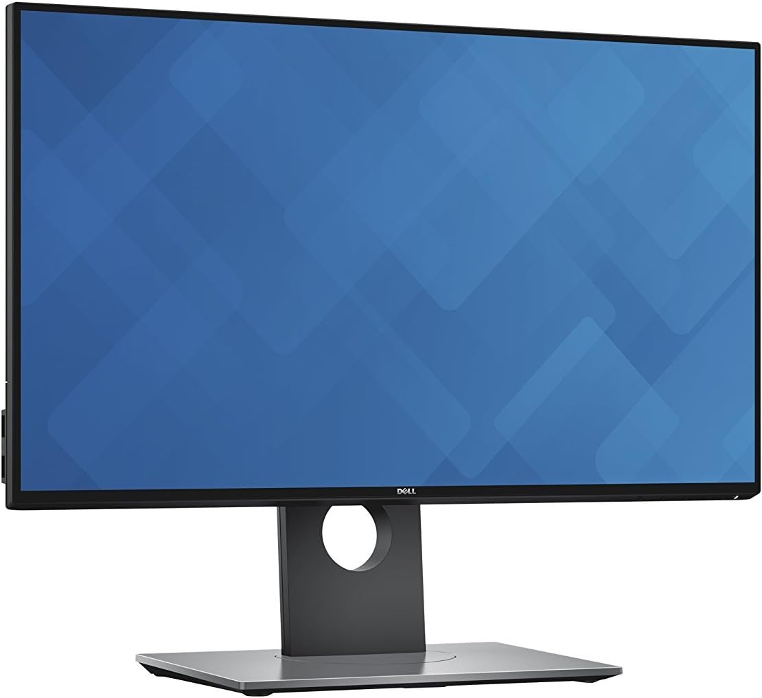 Dell Ultrasharp 24 inch Infinity Edge Monitor - U2417H, Full HD 1920 X 1080 At 60 Hz|Ips, Anti-Glare with Hard Coat 3H|Vesa Mounting Support|Tilt|Pivot|Swivel|Height Adjustable Stand