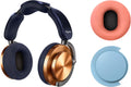 Dyson Bundle OnTrac™ Over Ear Wireless Headphones in CNC Copper with Oyster Pink Ear Cushions + Ceramic Blue Ear Caps - Noise Cancelling, Up to 55 Hours Battery Life(2), Customizable