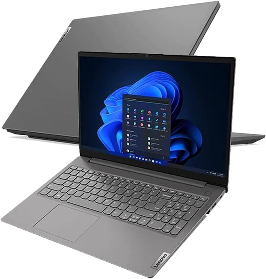 Lenovo Laptop V15 for Business, Home, Student (15.6' FHD Anti-Glare, Intel i7-1255U, 40GB RAM, 1TB SSD), Webcam w/Shutter, Type-C, RJ-45, Wi-Fi, Win 11 Pro w/AI Copilot, Grey (Renewed)