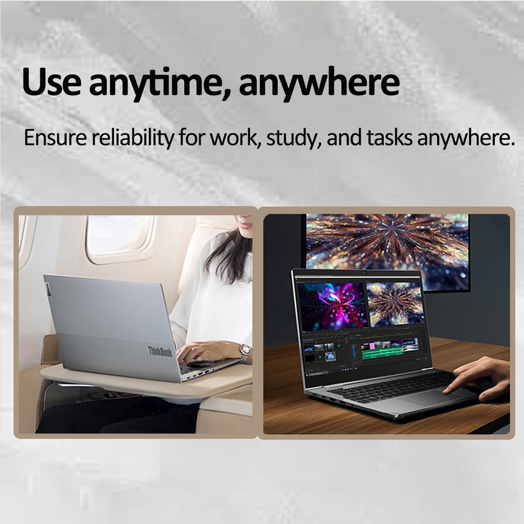 Lenovo ThinkBook 15 Gen 4 Business Laptop (15.6' IPS FHD Touchscreen, Intel 10-Core i7-1255U, 40GB RAM, 1TB SSD), Backlit, Fingerprint, FHD Webcam, Narrow Bezel, Thunderbolt 4, Win 11 Pro, Grey