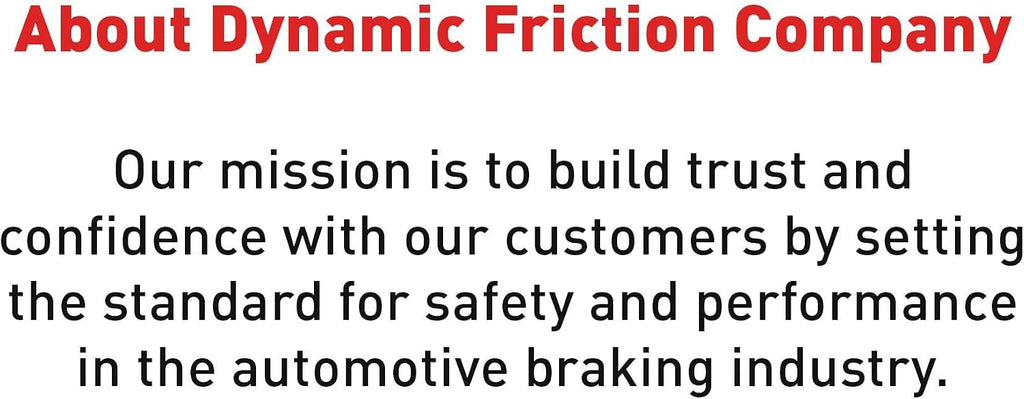 Dynamic Friction Company Front and Rear Brakes and Rotors| Slotted Brake Rotors| Front and Rear Disc Brake Rotors| Fits 2004-2012 Ford EcoSport, 2005-2009 Ford Fiesta, 2011-2012 Ford Fiesta