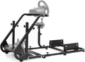 Marada Racing Simulator Cockpit Stand with TV Bracket Mounting Holes Fit for Logitech G923 G27 G920,for Fanatec,for Thrustmaster T300, Sim Racing Cockpit, No Steering Wheel Pedal TV Seat Monitor Stand
