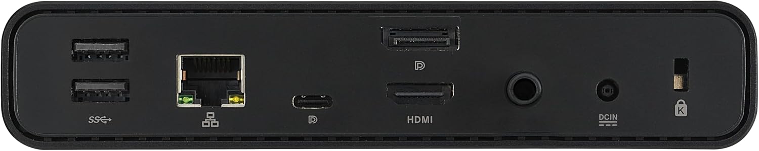 Asus DC300 Docking Station - for Mouse, Keyboard, Monitor, Notebook - Charging Capability - Memory Card Reader - SD - 150 W - USB Type C - 3 Displays Supported - 4K - 3840 x 2160-6 x USB Ports - 3 x