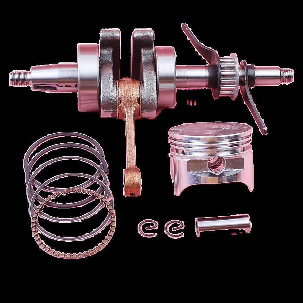 Crankshaft 39mm Piston Pin Ring Circlip Kit for Honda GX35 GX 35 4 Stroke Lawn Mower Small Gas Engine Motor Part