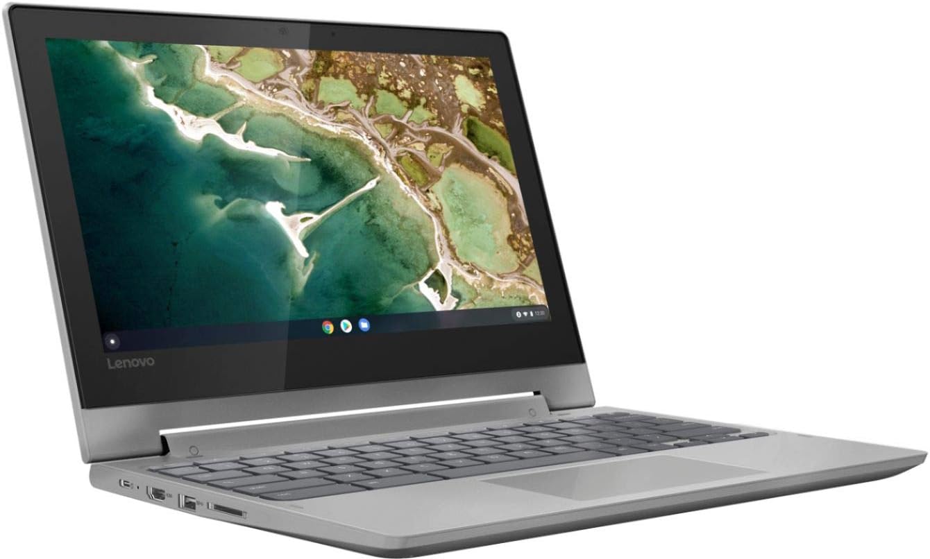 2022 Lenovo Chromebook Flex 3, 2-in-1 11.6' HD Touchscreen for Business and Student Laptop, MediaTek MT8173C CPU, 4GB LPDDR3, 32GB eMMC, PowerVR Graphics, Webcam, Chrome OS, Grey, 128GB USB Card