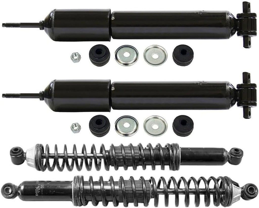 Front and Back Shocks Kit, Car Replacement Shock Absorber Set for Chevy Silverado 1500 Classic 2007-2007 for GMC Sierra 1500 1999-2006 for GMC Sierra 1500 Classic 2007-2007