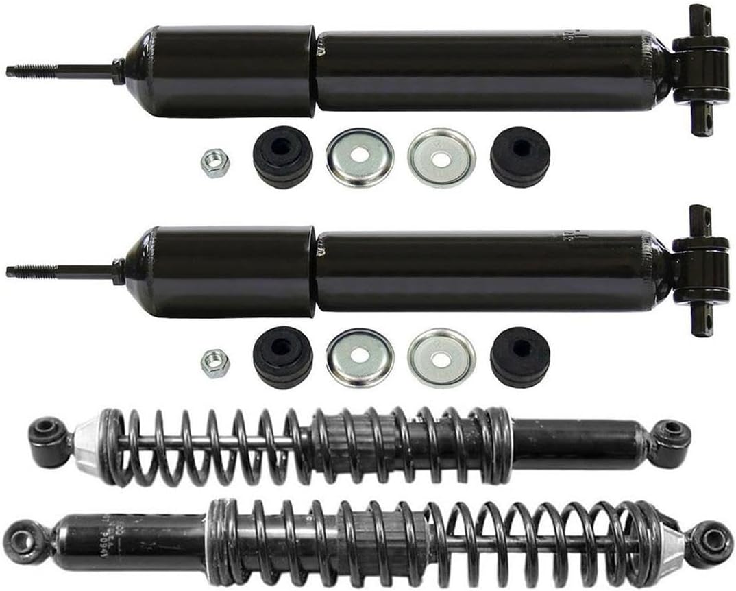 Front and Back Shocks Kit, Car Replacement Shock Absorber Set for Chevy Silverado 1500 Classic 2007-2007 for GMC Sierra 1500 1999-2006 for GMC Sierra 1500 Classic 2007-2007