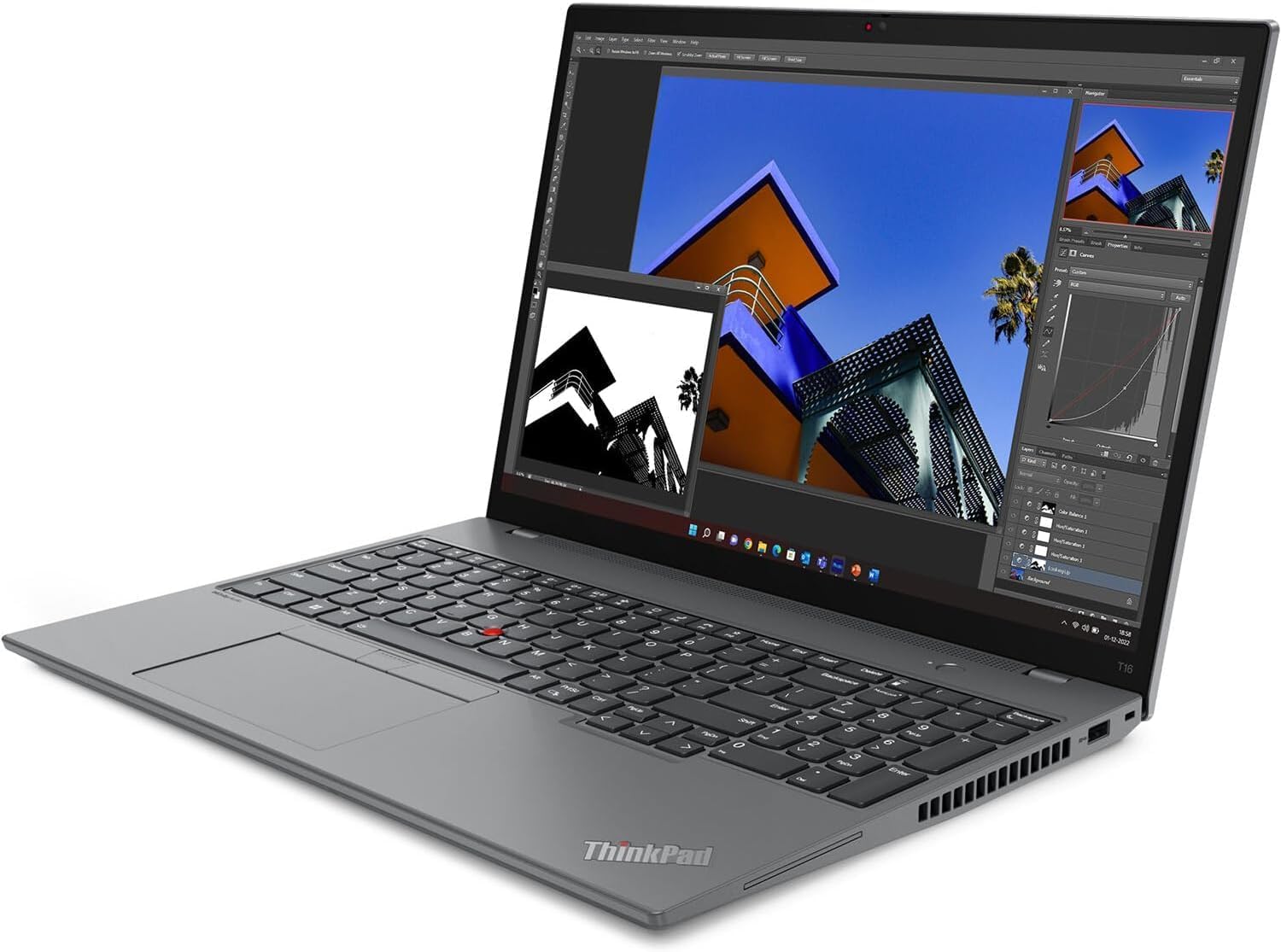 Lenovo ThinkPad T16 Business Laptop (16' FHD+ Touchscreen, Intel 10-Core i7-1355U, 32GB DDR5 RAM, 1TB SSD), Backlit, Fingerprint, IR Webcam, 2X Thunderbolt 4, IST HUB, 3-Yr WRT, Win 11 Pro w/Copilot