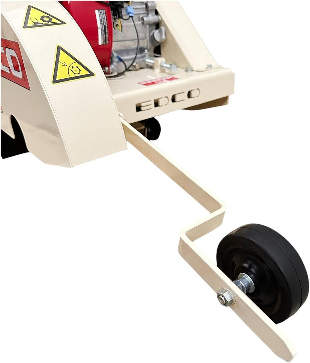 HOC EDCO KL-14 14 INCH Gasoline Walk-Behind Saw Compatible with Honda GX200 + 4 3/4 INCH MAX Cutting Depth - North American Made
