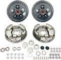 SOUTHWEST WHEEL Pre-Greased 5-5' Hydraulic Brake Trailer Axle Brake Kit for a 3,500 lbs. Trailer Axle
