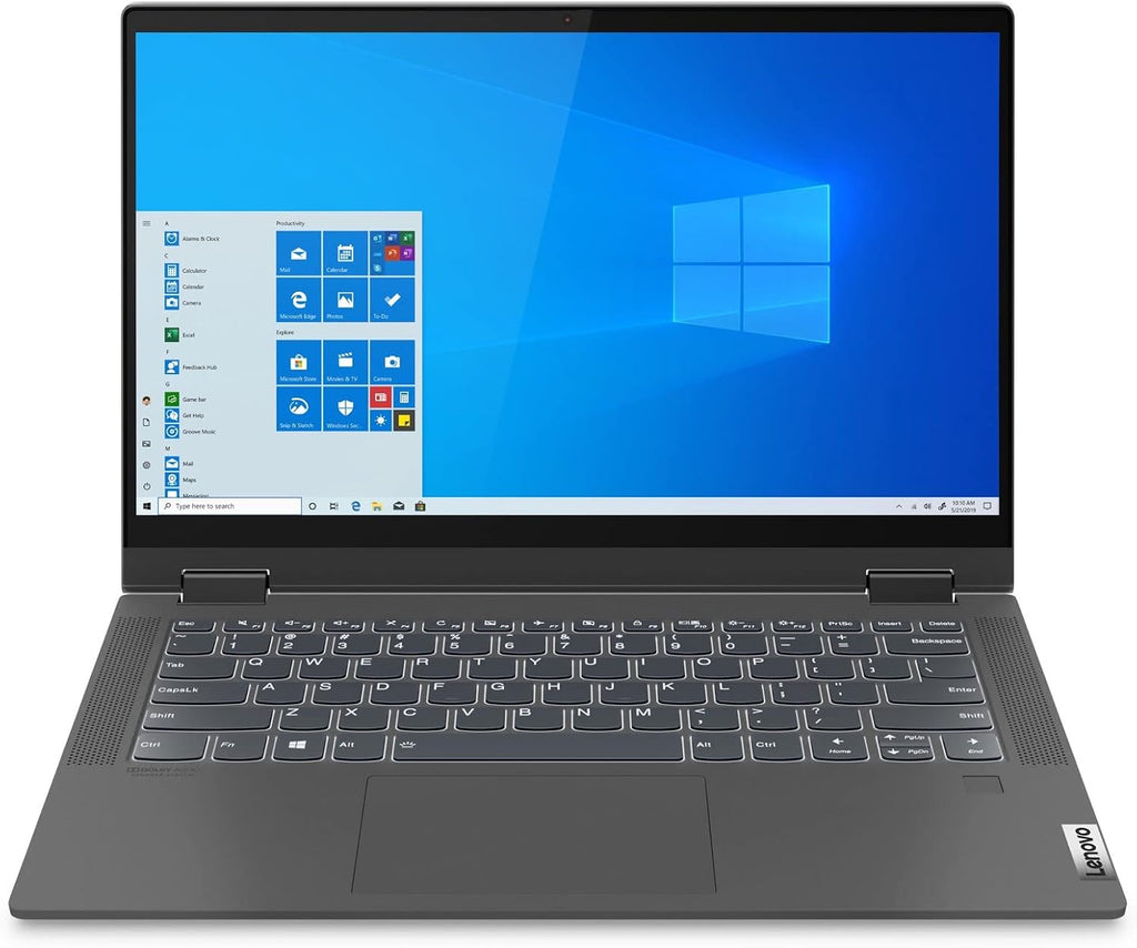 Lenovo IdeaPad Flex 5i 14' FHD IPS 2-in-1 Touchscreen Laptop 11th Intel i3-1115G4 UHD Graphics 4GB DDR4 RAM 128GB M.2 NVMe SSD HDMI USB-C WiFi AC BT Webcam Gray Windows 11 Pro (Renewed)