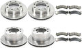 ‎A-Partrix 6PCS Brake Pads and Rotors - Front and Rear Brakes and Rotors Replacement Brake Kits fits Chevrolet Silverado 3500 HD 2007-2010 fits Chevy Silverado 3500 HD 2007-2010