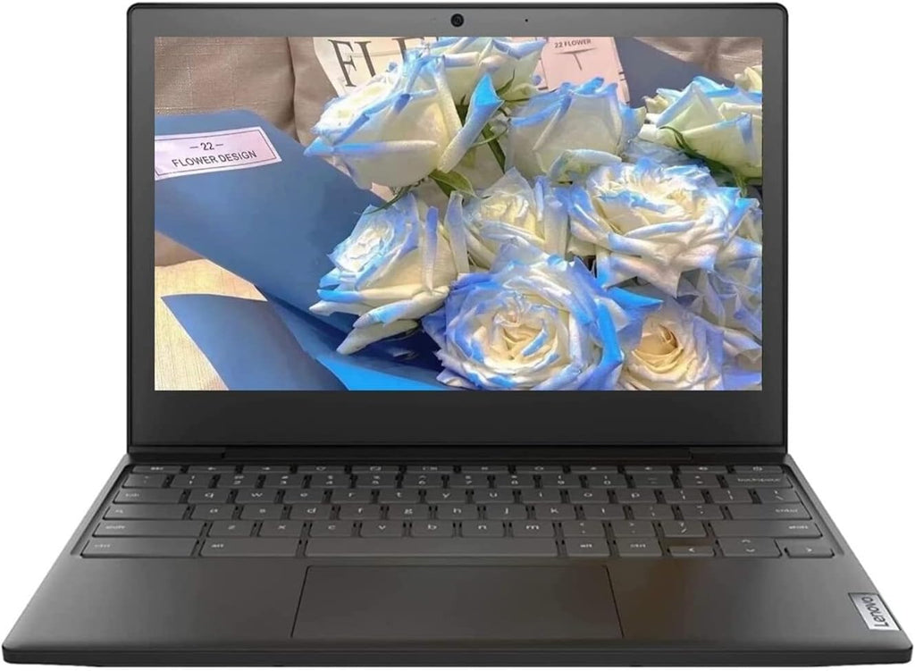 Lenovo Chromebook 3 11.6' HD (1366 x 768) Chromebook Business Laptop, AMD A6-9220C up to 1.8 GHz, 4GB DDR4, 32GB eMMC, Webcam, Bluetooth, Chrome OS, EAT 64GB SD Card, Onyx Black