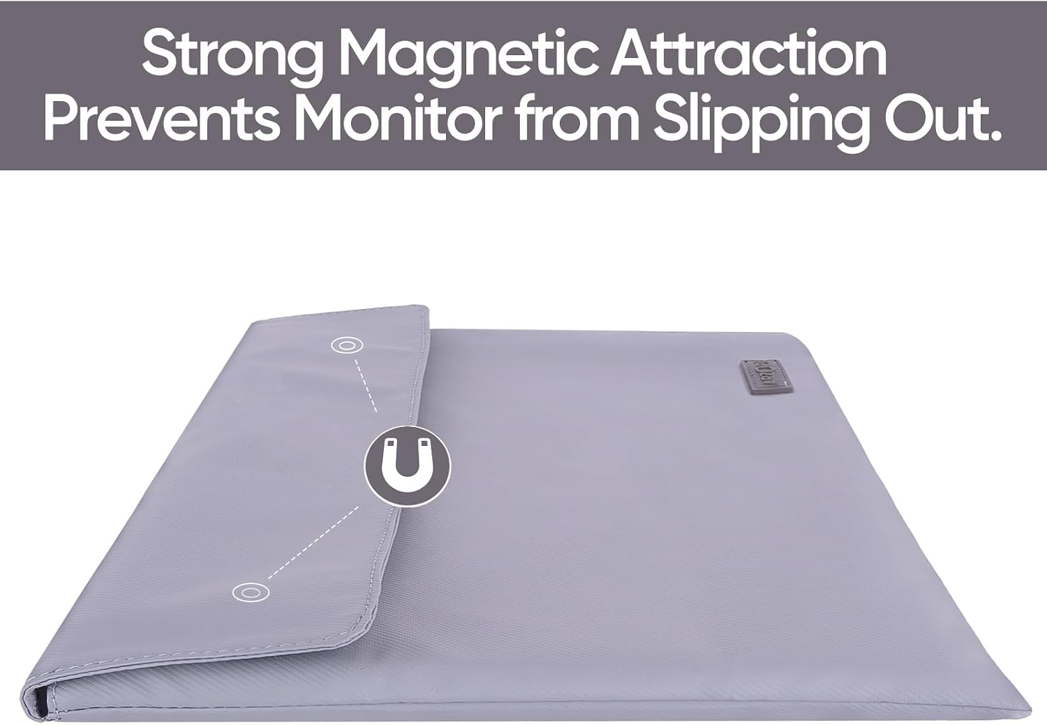 ARZOPA Portable Monitor & Sleeve, 17.3'' 1080P FHD Laptop Monitor &PU Sleeve Bag Combination