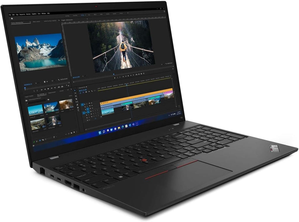Lenovo ThinkPad T16 Gen 1 Intel Core i7-1260P, 12C, 16'' WUXGA (1920x1200) Touch, 16GB RAM, 512GB SSD, Backlit KYB Fingerprint Reader, Windows Pro, Black
