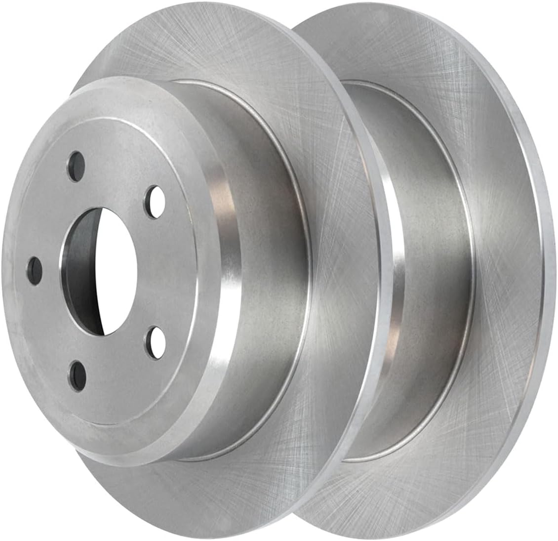 AutoShack Front & Rear Brake Rotors & Premium Pads for Jeep, Wrangler 2007-2017 Wrangler JK 2018, 4WD RWD V6 3.6L 3.8L