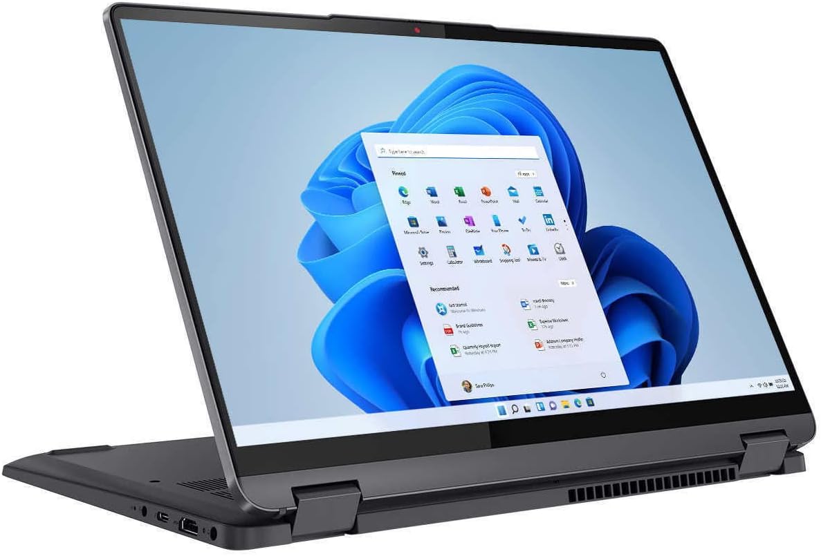 Lenovo Laptop | IdeaPad Flex 5 | 14' 2880 x 1800 Touchscreen OLED | Intel Core i7-1255U 10-Core | 16GB DDR4 | 512GB SSD | Windows 10 Home | Wi-Fi 6 - Bluetooth 5.1 - Backlit Keyboard - Storm Gray