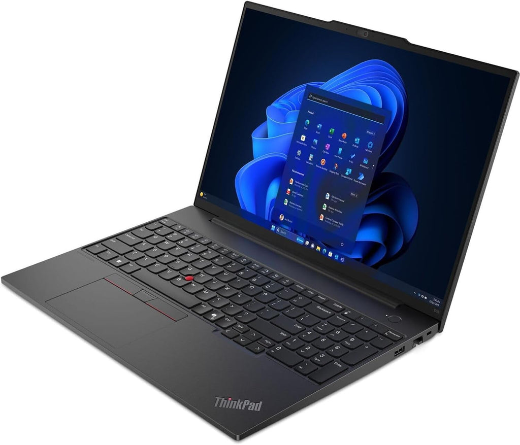 Lenovo ThinkPad E16 Gen 2 AI Business Laptop 16.0' IPS FHD Display (Intel Core Ultra 7 155U (Beats i7-1365u), 64GB DDR5, 1TB SSD, Backlit KB, Fingerprint, Thunderbolt 4, Win11H) w/DKZ Hub