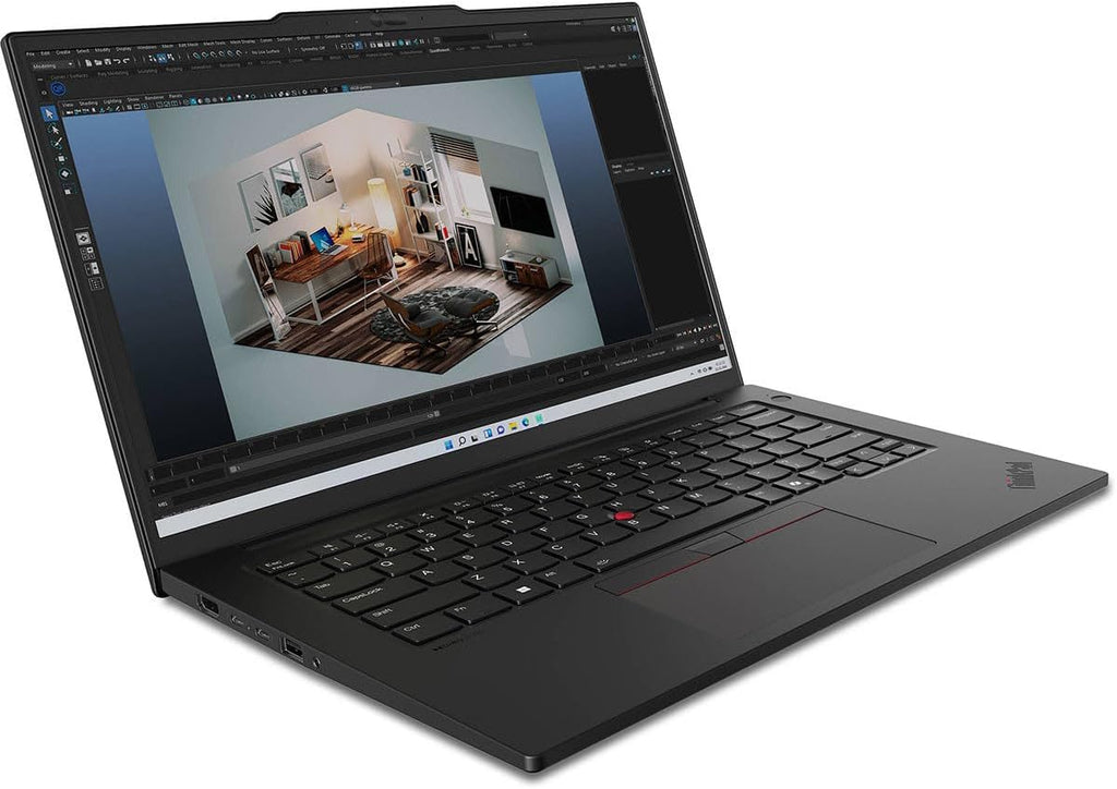 Lenovo ThinkPad P14s Gen 5 21G20022US 14.5' Touchscreen Mobile Workstation - WQXGA - Intel Core Ultra 7 155H - 16 GB - 512 GB SSD - English Keyboard - Black
