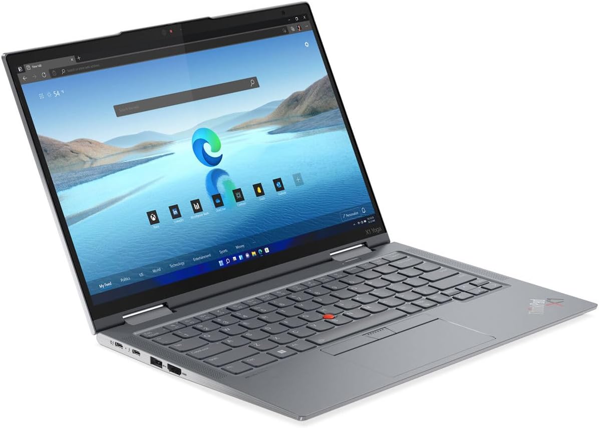 Lenovo ThinkPad X1 Yoga Gen 8 21HQ000BUS 14' Touchscreen Convertible 2 in 1 Notebook - WUXGA - 1920 x 1200 - Intel Core i7 13th Gen i7-1365U Deca-core (10 Core) - Intel Evo Platform - 16 GB Total RAM