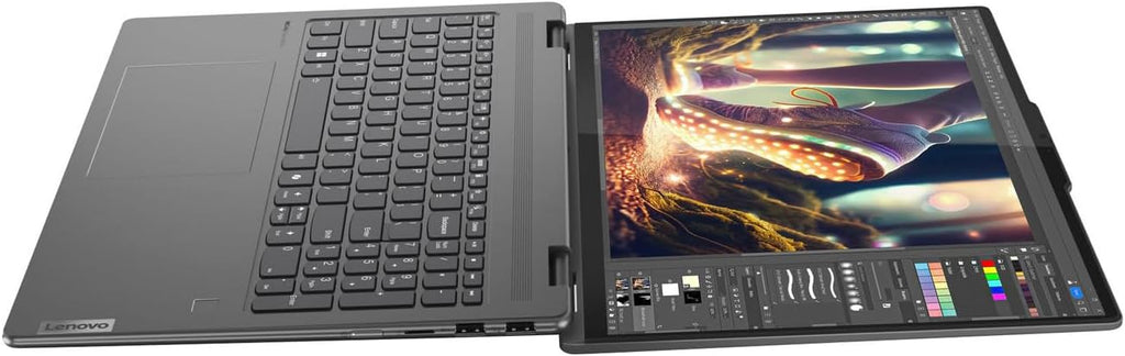 Lenovo Yoga 7i 2-in-1 Laptop, 16' 2K Touchscreen, Core Ultra 5 125U (Beats i7-1355U), 16GB LPDDR5X, 512GB SSD, 300 nits, Backlit, TB4, HDMI 2.1, FP, WiFi 6E, Webcam, PDG Portable Stand, Win 11 Pro