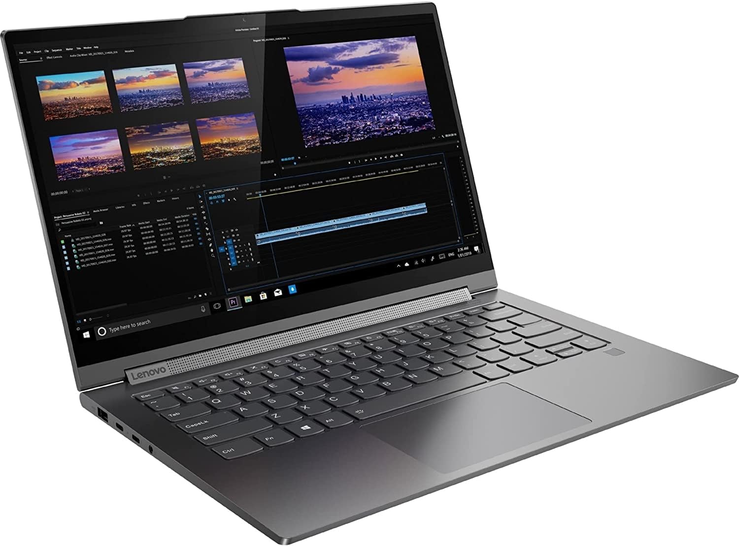Lenovo Yoga C940-14 FHD(1920x1080) IPS Touch, 360° 2-in-1 Design, Fingerprint Reader, Intel 10th gen i7-1065G7 up to 1.3 GHz, 4 Cores, 8GB DDR4 RAM, 512GB SSD, Win 10, Gray, EAT Pen