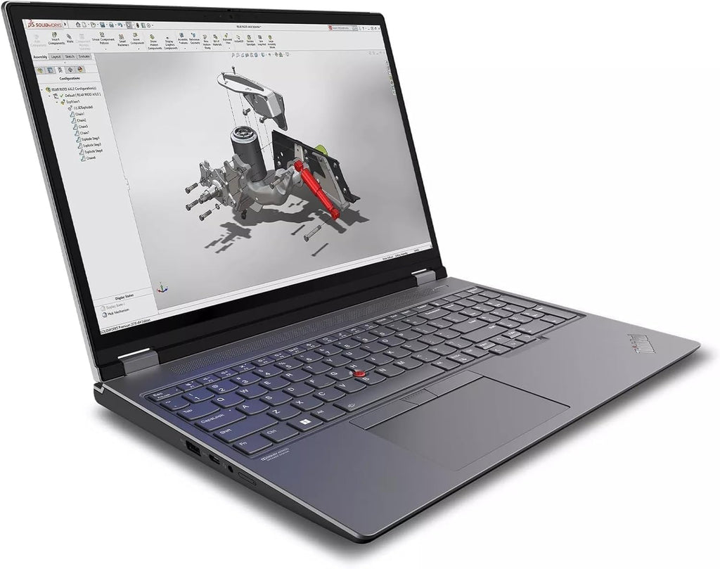 Lenovo ThinkPad P16 Mobile Workstation Laptop (16' 4K UHD (3840 x 2400), NVIDIA RTX 1000 Ada, Intel 20-Core i7-14700HX, 64GB DDR5, 2TB SSD) for Designers, Engineers, 1080p IR Webcam, Win 11 Pro
