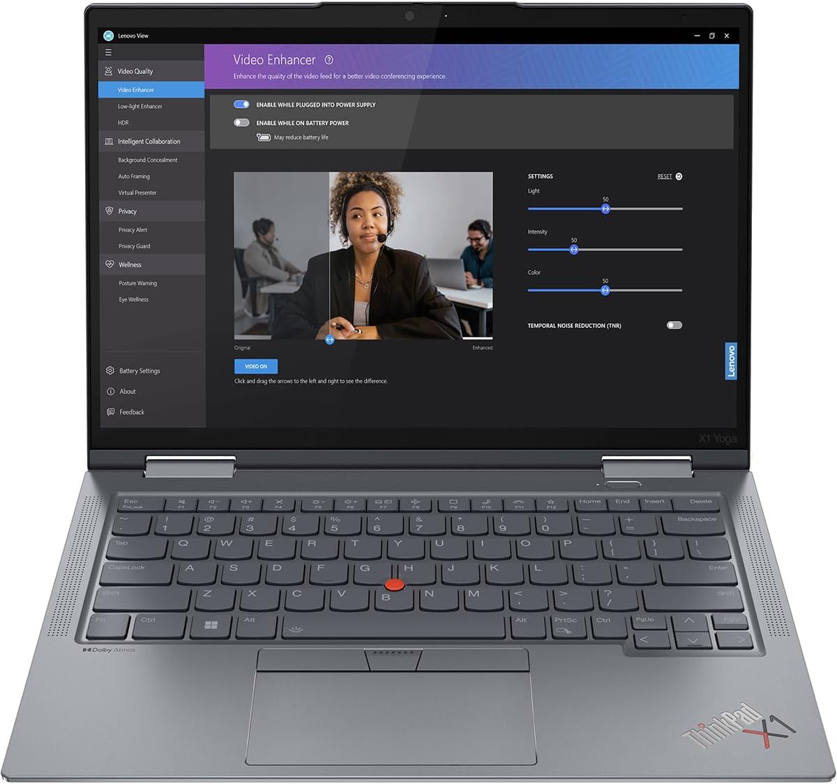 Lenovo ThinkPad X1 Yoga Gen 8 21HQ000CUS LTE 14' Touchscreen Convertible 2 in 1 Notebook - WUXGA - 1920 x 1200 - Intel Core i7 13th Gen i7-1365U Deca-core (10 Core) - Intel Evo Platform - 16 GB Total