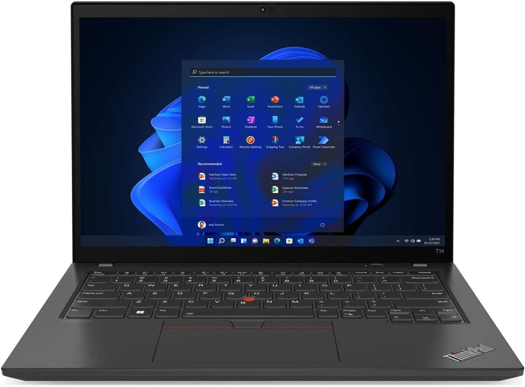 Lenovo ThinkPad T14 Gen 3 AMD Ryzen 7 PRO 6850U, 14' WUXGA (1920x1200) IPS 300nits Anti-Glare Touch, 16 GB RAM DDR5 6400MHz, 512 GB SSD, Windows Pro, 3 Yrs, 21CF003TUS