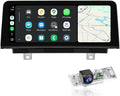 PEMP CarPlay Android Auto Monitor Linux Screen for BMW (2012-2016) 1 Series F20 CIC NBT System with a 720P AHD Revers Camera