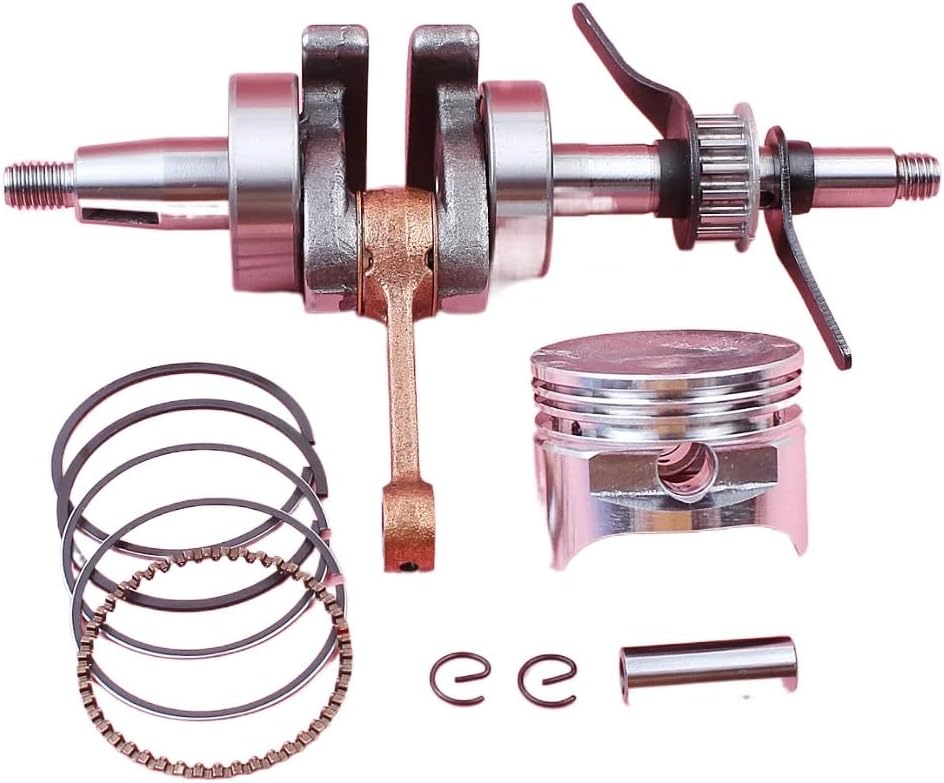 Crankshaft 39mm Piston Pin Ring Circlip Kit for Honda GX35 GX 35 4 Stroke Lawn Mower Small Gas Engine Motor Part