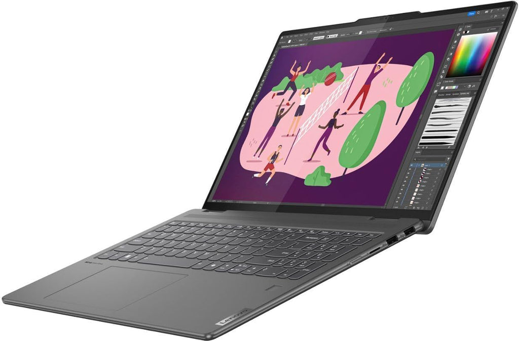 Lenovo Yoga 7 16 2-in-1 AI PC Laptop 16' WUXGA IPS Touch Glossy Intel 12-core Ultra 7 155U 16GB RAM 2TB SSD Backlit Fingerprint Thunderbolt FHD IR Privacy Camera Win11Pro + 3-in-1 Accessories
