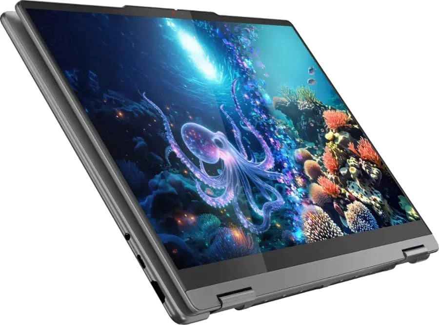 Lenovo Laptop / 14' 1920x1200 Touch / 8 Cores Intel Ultra 7 256V Intel Arc Graphics 140V / 16GB LPDDR5 2TB NVMe SSD/Backlit Keyboard Fingerprint Thunderbolt 4 Wi-Fi 7 / Win11 Pro