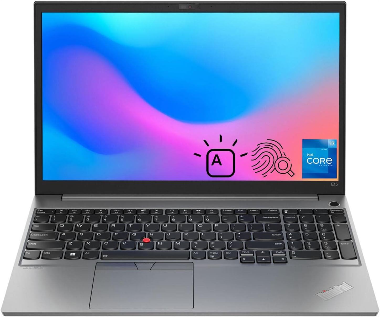 Lenovo ThinkPad E15 Gen 4 Business Laptop, 15.6' Full HD Non-Touch Display, 12th Gen Intel Core i7-1255U Processor, 24GB RAM, 1TB SSD (2 * 512GB), Backlit Keyboard, Wi-Fi 6, Windows 11 Pro