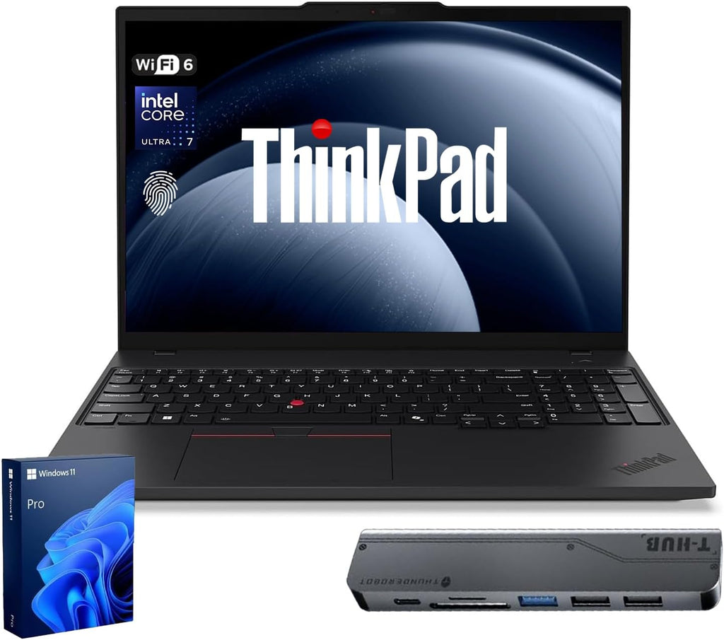 Lenovo V14 Gen 4 Business Laptop, 14' FHD Anti-Glare, Intel 10-Core i7-1355U, 16GB RAM, 1TB SSD, Webcam with Privacy Shutter, Wi-Fi 6, HDMI, Windows 11 Pro, Black, Bundle with Wireless Mouse