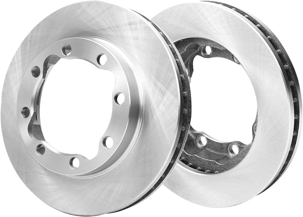Detroit Axle - Front Brake Kit for 1994-1999 Dodge Ram 2500 3500, 90-00 Chevy GMC K3500 Disc Brake Rotors Ceramic Brakes Pads 1995 1996 1997 1998 Chevrolet Replacement