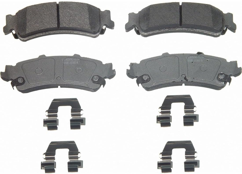 Pack of 4 Rear Brake Pads and Rotors Kit Automotive Replacement Brake Kits for Chevy Silverado 1500 Classic 2007-2007 for GMC Sierra 1500 Classic 2007-2007