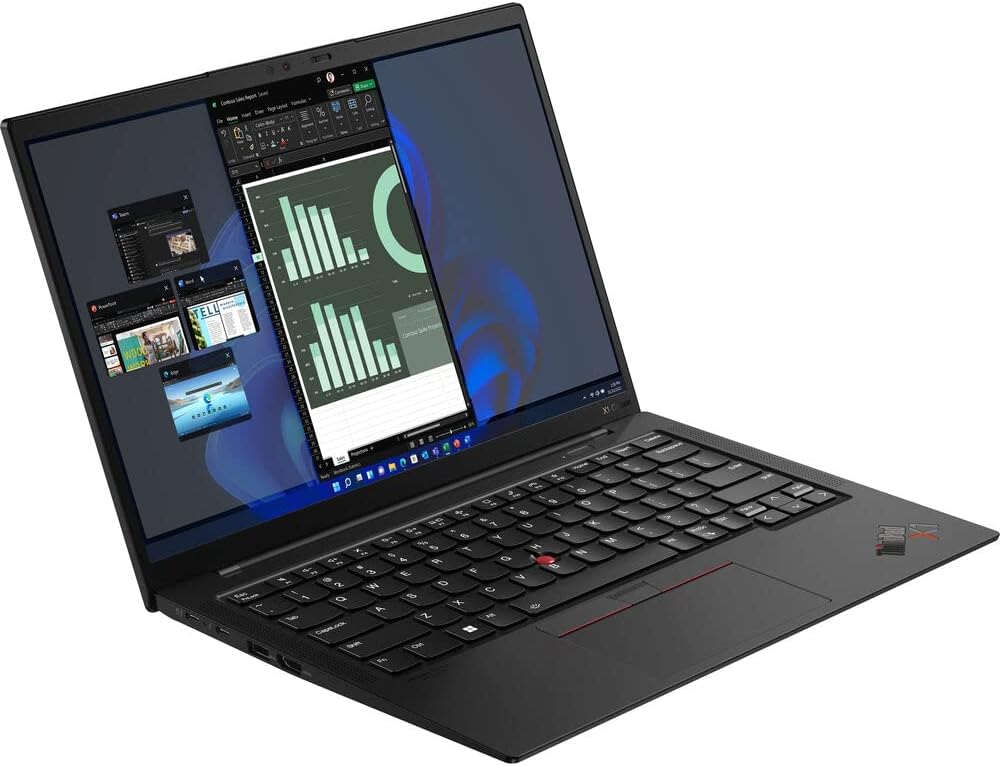 Lenovo ThinkPad X1 Carbon Gen 11-14' WUXGA IPS - Touch 14-Core Intel i7-1370P - 32GB LPDDR5 512GB SSD - Intel Iris Xe Graphics Thunderbolt 4 - Wi-Fi 6E - Backlit KB- Fingerprint - Win11 Pro