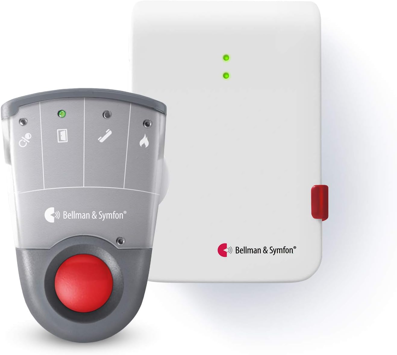 Bellman & Symfon Wireless Baby Cry Monitor with Pager Receiver – Smart Home Safety Alert System for Deaf and Hard of Hearing – Baby Audio Alarm with Transmitter – Expandable No WiFi Baby Monitor Kit