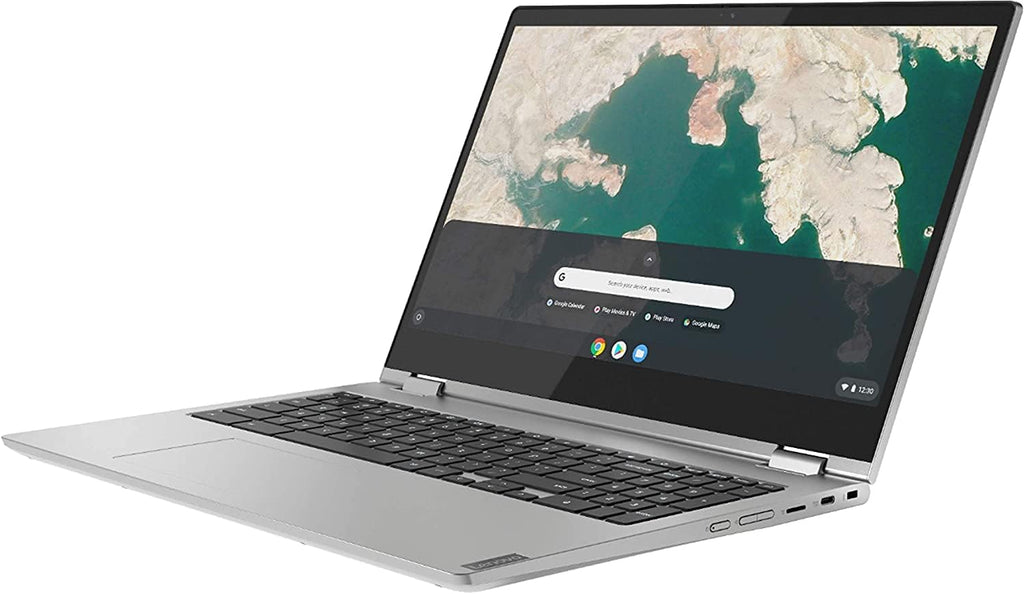 Lenovo C340 15.6'' FHD Touchscreen 2-in-1 Chromebook Laptop, Intel i3 CPU(Up to 3.4GHz), 4GB RAM, 320GB Space(64GB eMMC+256GB MSD), USB-C, Wi-Fi, Bluetooth, Webcam, Chrome OS, Grey