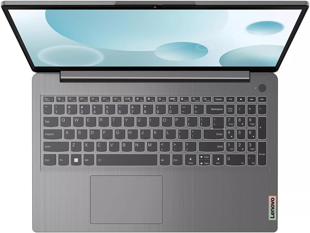 Lenovo IdeaPad 3 15IAU7 15.6' Full HD Touchscreen Laptop, Intel Core i5-1235U 1.3GHz, 8GB RAM, 256GB SSD, Windows 11 Home, Arctic Gray