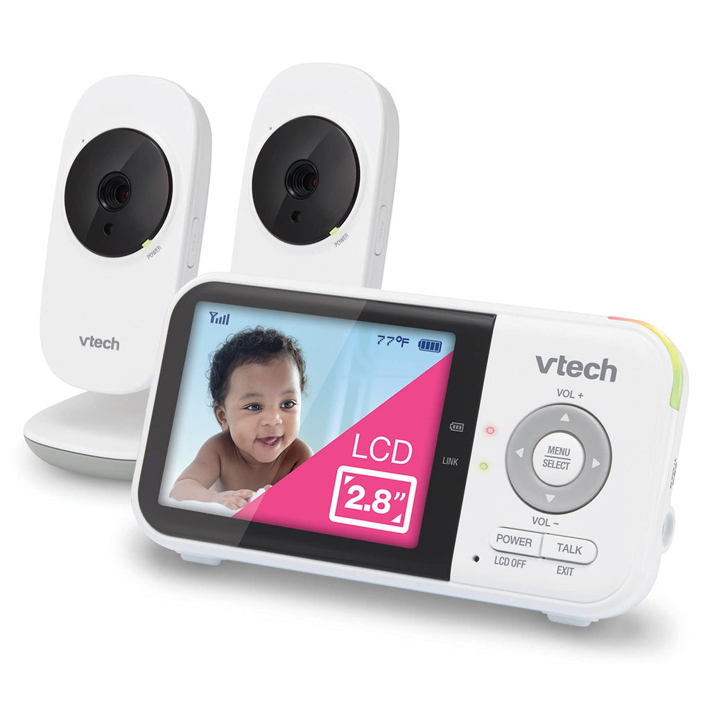 VTech VM819-2 Video Baby Monitor with Infantino Flip Advanced 4-in-1 Carrier