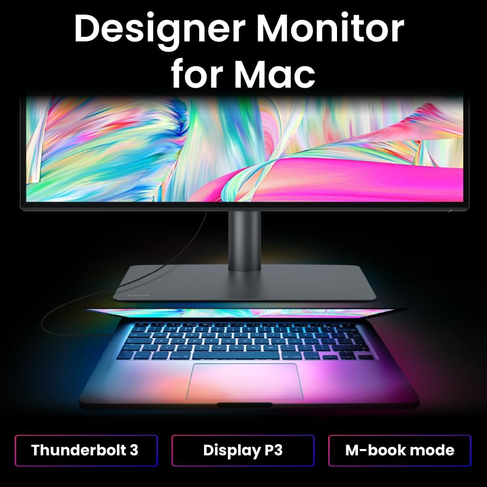 BenQ Pd3225U Computer Monitor 81.3 Cm (32') 3840 X 2160 Pixels, W128902179 (Cm (32) 3840 X 2160 Pixels 4K Ultra Hd Led Black)