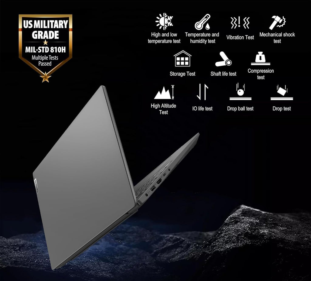 Lenovo Laptop V15 for Business, Home, Student (15.6' FHD Anti-Glare, Intel i7-1255U, 40GB RAM, 1TB SSD), Webcam w/Shutter, Type-C, RJ-45, Wi-Fi, Win 11 Pro w/AI Copilot, Grey (Renewed)