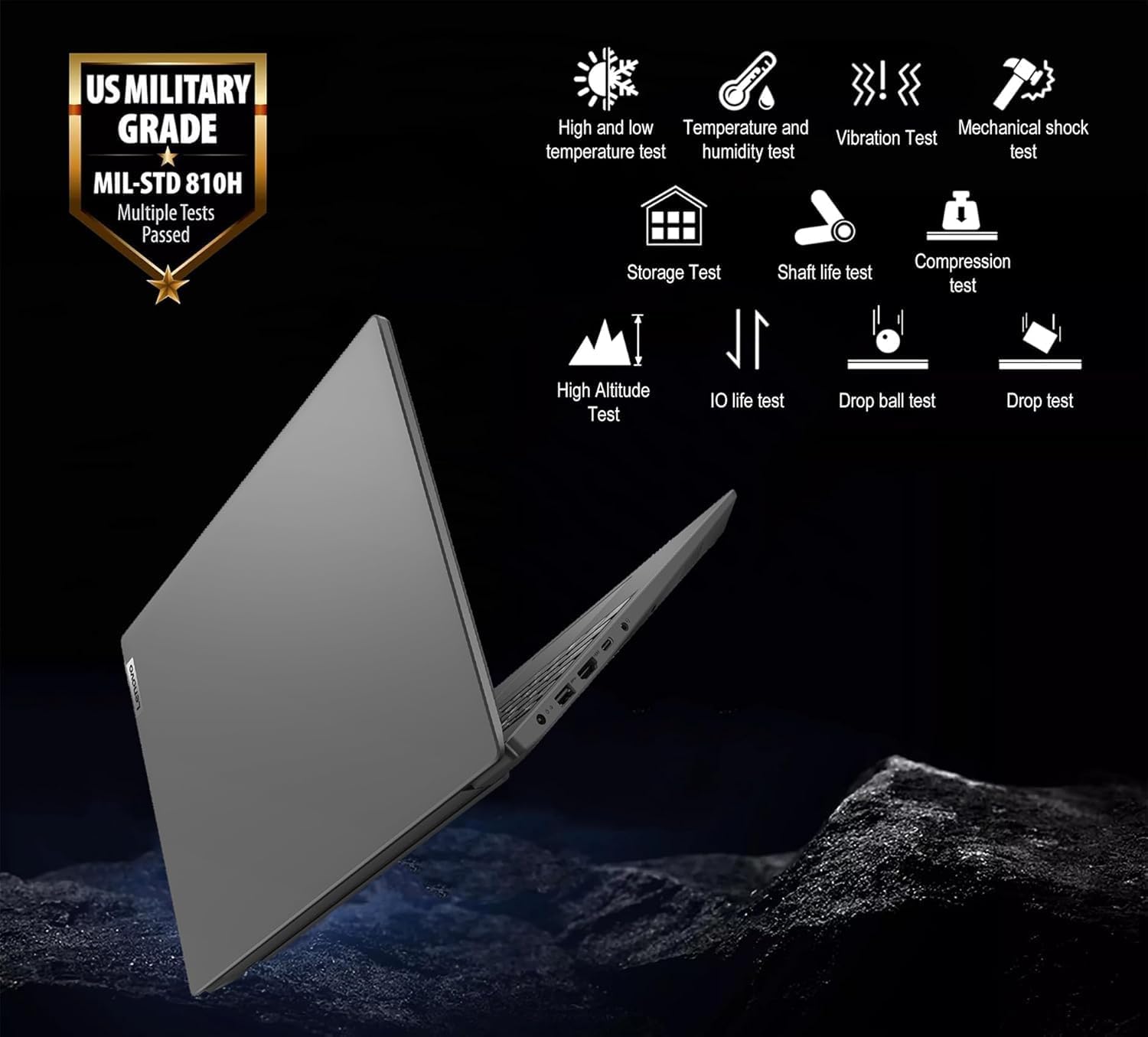 Lenovo Laptop V15 for Business, Home, Student (15.6' FHD Anti-Glare, Intel i7-1255U, 40GB RAM, 1TB SSD), Webcam w/Shutter, Type-C, RJ-45, Wi-Fi, Win 11 Pro w/AI Copilot, Grey (Renewed)