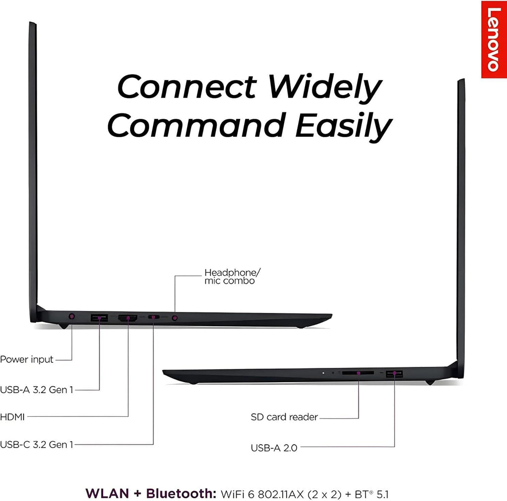 Lenovo Newly Designed 15.6' Touchscreen Business Laptop with MS Office,Intel Core i5-1335U Processor (Beats i7-1255U), 40GB RAM, 2TB SSD, IPS Touch Display, Windows 11 with WOWPC Recovery USB